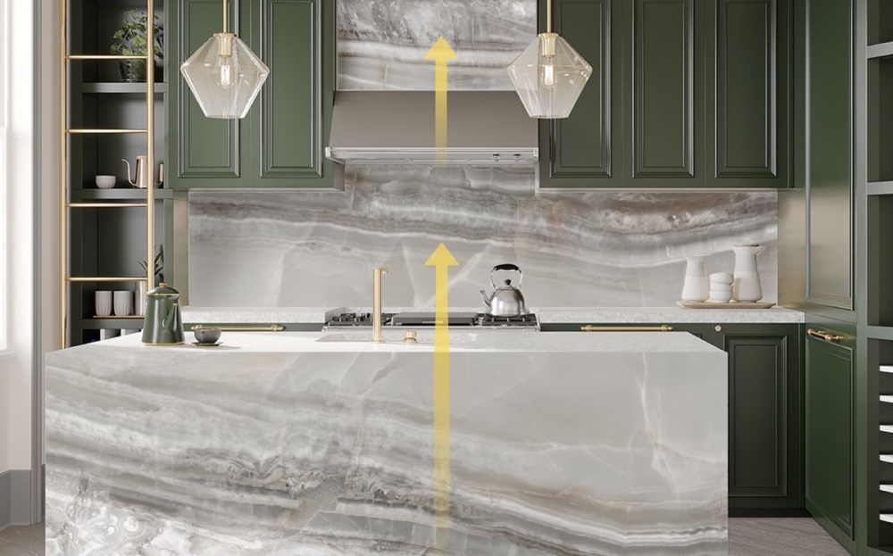 kitchen setting Coral Springs bioquartz